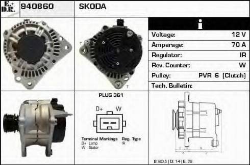 EDR 940860 - Alternatore autozon.pro