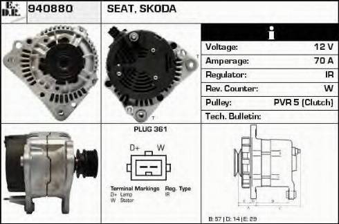 EDR 940880 - Alternatore autozon.pro