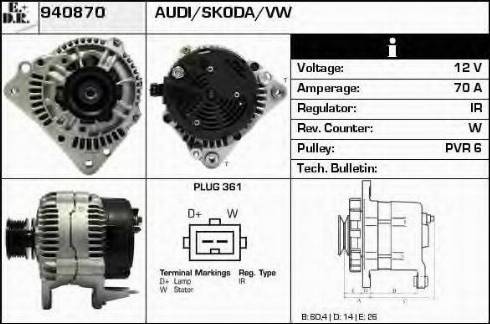 EDR 940870 - Alternatore autozon.pro