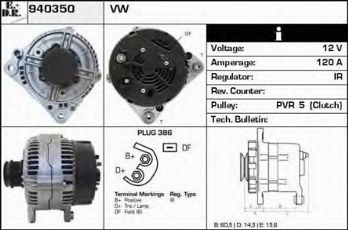 EDR 940350 - Alternatore autozon.pro