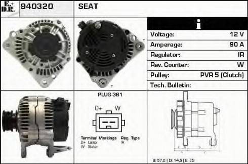 EDR 940320 - Alternatore autozon.pro