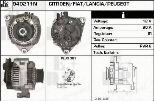 EDR 940211N - Alternatore autozon.pro