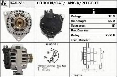 EDR 940221 - Alternatore autozon.pro