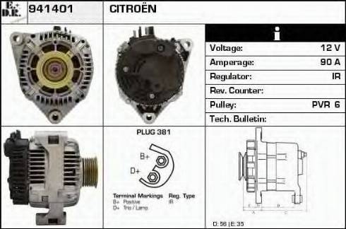 EDR 941401 - Alternatore autozon.pro