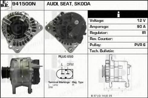 EDR 941500N - Alternatore autozon.pro