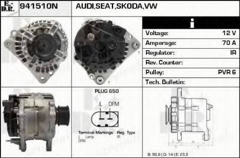 EDR 941510N - Alternatore autozon.pro