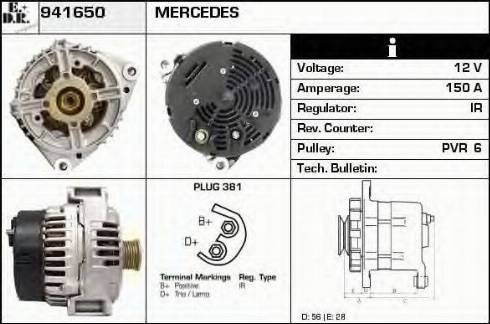 EDR 941650 - Alternatore autozon.pro