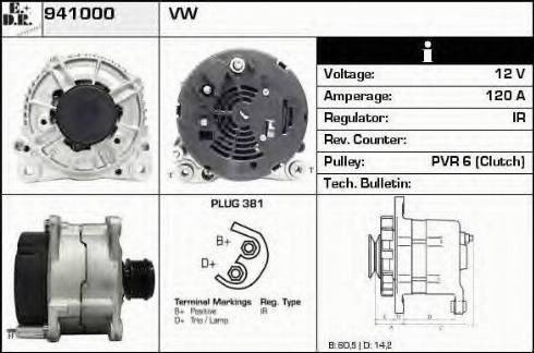 EDR 941000 - Alternatore autozon.pro