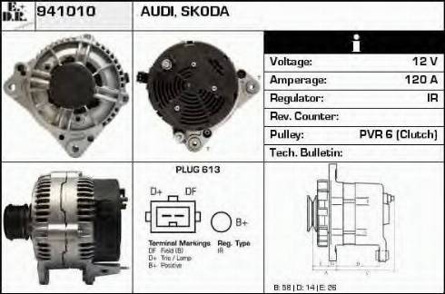 EDR 941010 - Alternatore autozon.pro