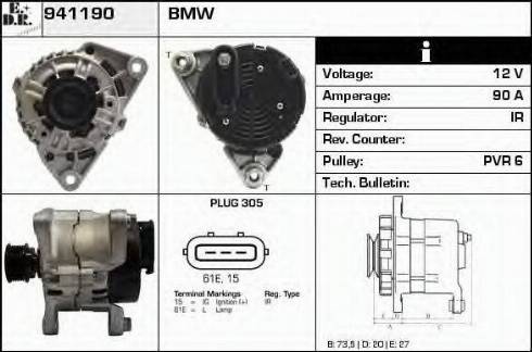 EDR 941190 - Alternatore autozon.pro