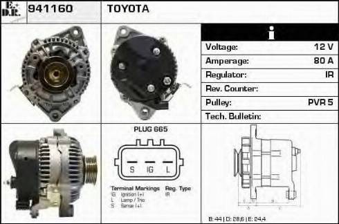 EDR 941160 - Alternatore autozon.pro