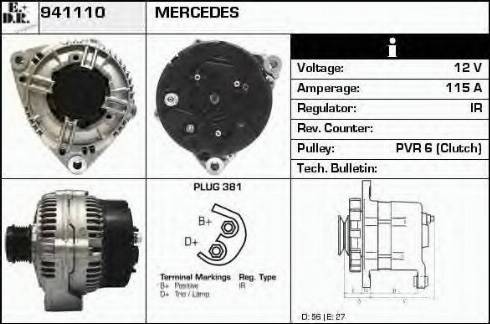 EDR 941110 - Alternatore autozon.pro