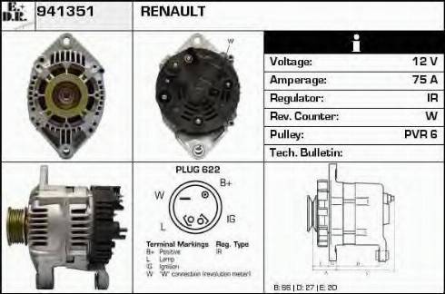 EDR 941351 - Alternatore autozon.pro