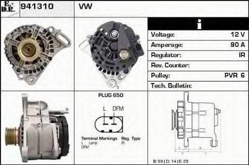 EDR 941310 - Alternatore autozon.pro