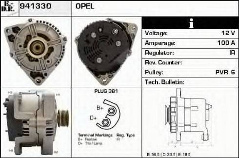 EDR 941330 - Alternatore autozon.pro