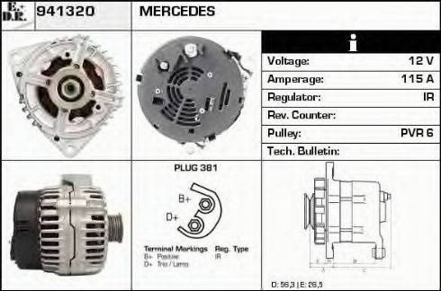 EDR 941320 - Alternatore autozon.pro