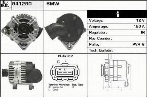 EDR 941290 - Alternatore autozon.pro