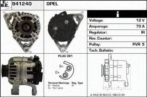 EDR 941240 - Alternatore autozon.pro