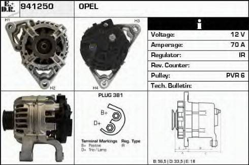 EDR 941250 - Alternatore autozon.pro