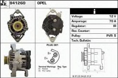 EDR 941260 - Alternatore autozon.pro