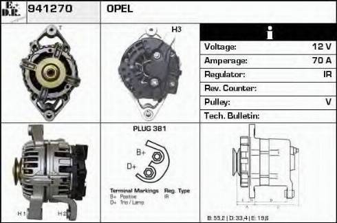 EDR 941270 - Alternatore autozon.pro