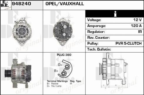 EDR 948240 - Alternatore autozon.pro