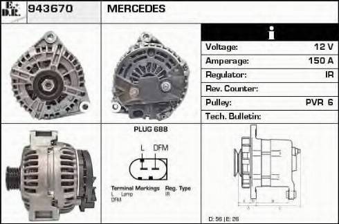 EDR 943670 - Alternatore autozon.pro