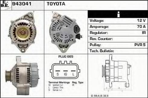 EDR 943041 - Alternatore autozon.pro