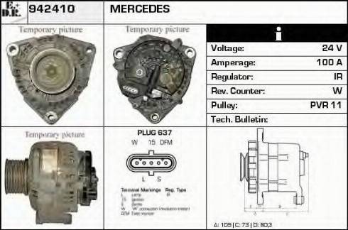 EDR 942410 - Alternatore autozon.pro