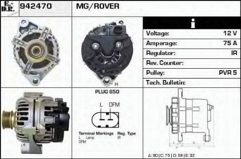 EDR 942470 - Alternatore autozon.pro