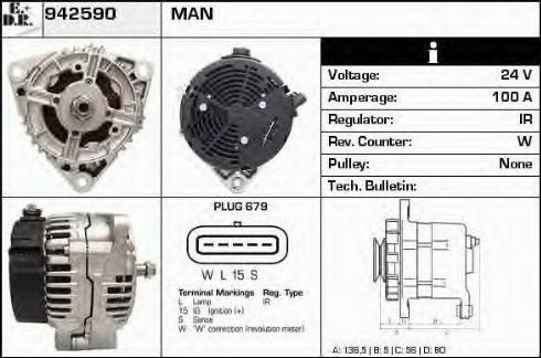 EDR 942590 - Alternatore autozon.pro