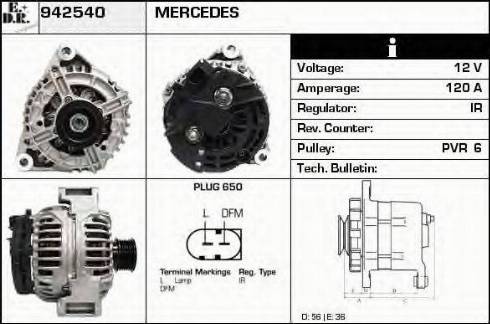 EDR 942540 - Alternatore autozon.pro