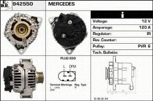 EDR 942550 - Alternatore autozon.pro