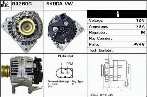 EDR 942600 - Alternatore autozon.pro