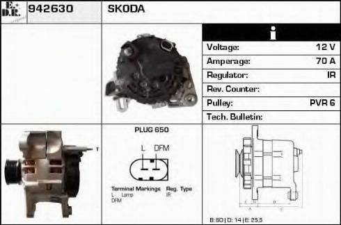 EDR 942630 - Alternatore autozon.pro