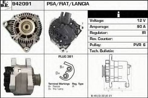 EDR 942091 - Alternatore autozon.pro