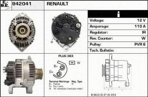 EDR 942041 - Alternatore autozon.pro