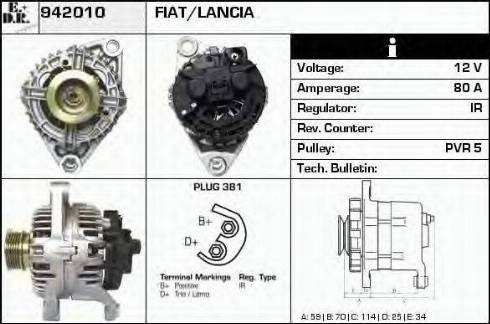 EDR 942010 - Alternatore autozon.pro