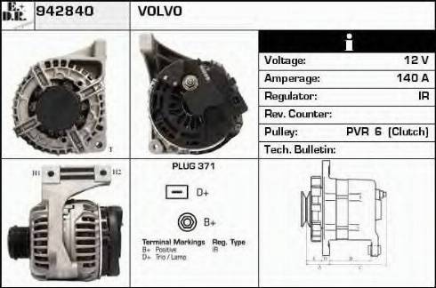 EDR 942840 - Alternatore autozon.pro