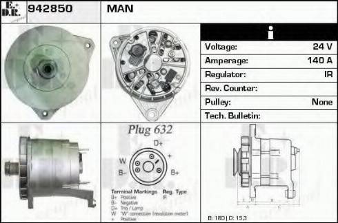 EDR 942850 - Alternatore autozon.pro