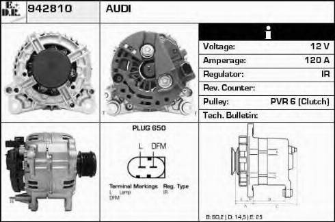 EDR 942810 - Alternatore autozon.pro