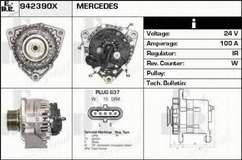 EDR 942390X - Alternatore autozon.pro