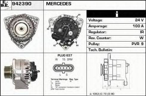 EDR 942390 - Alternatore autozon.pro