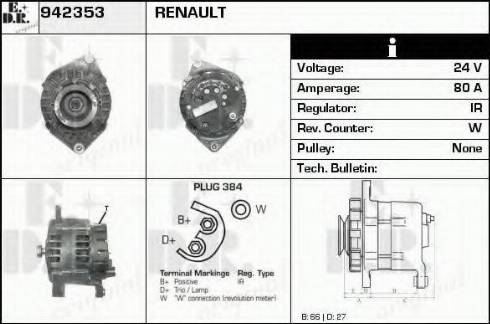 EDR 942353 - Alternatore autozon.pro