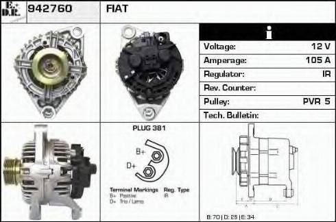 EDR 942760 - Alternatore autozon.pro