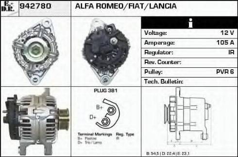 EDR 942780 - Alternatore autozon.pro