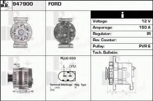 EDR 947900 - Alternatore autozon.pro