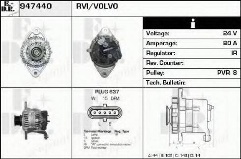 EDR 947440 - Alternatore autozon.pro