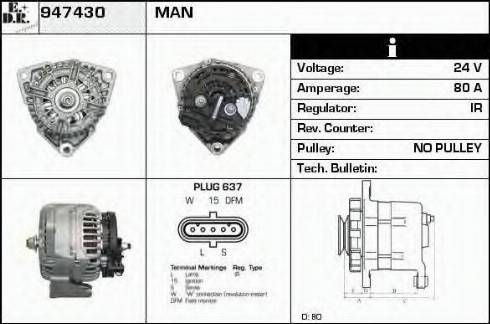 EDR 947430 - Alternatore autozon.pro