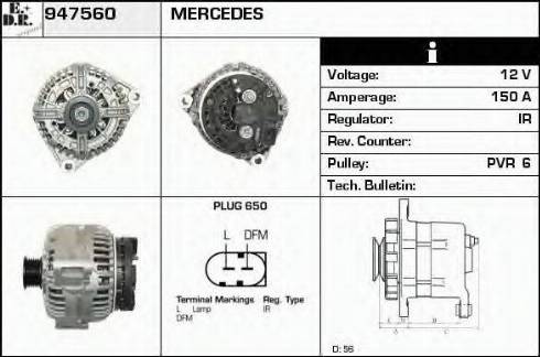 EDR 947560 - Alternatore autozon.pro